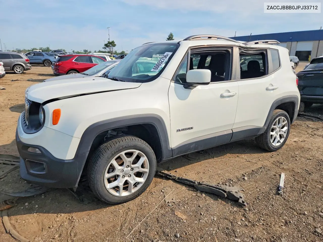 2018 Jeep Renegade Latitude VIN: ZACCJBBB0JPJ33712 Lot: 60652756
