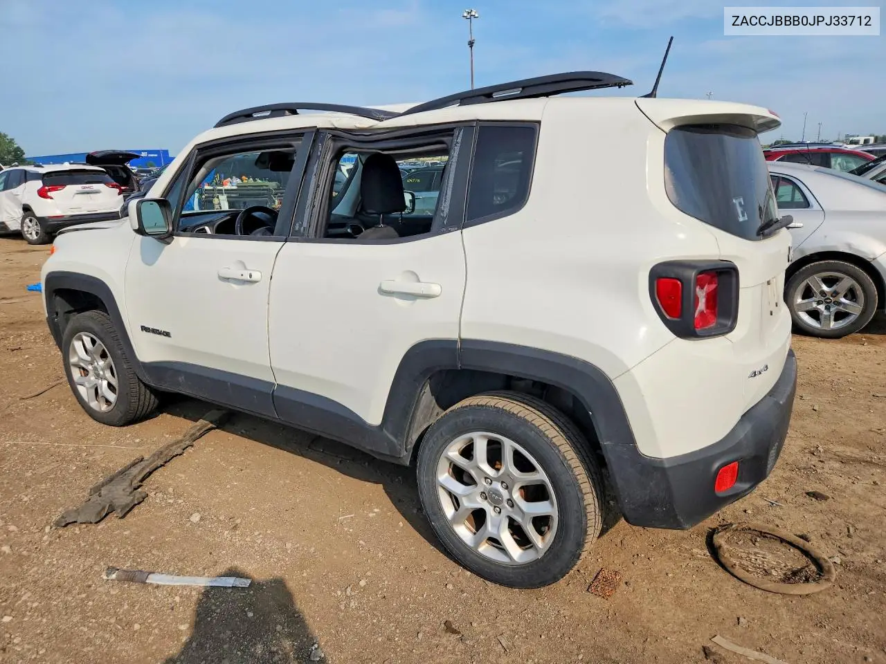 2018 Jeep Renegade Latitude VIN: ZACCJBBB0JPJ33712 Lot: 60652756