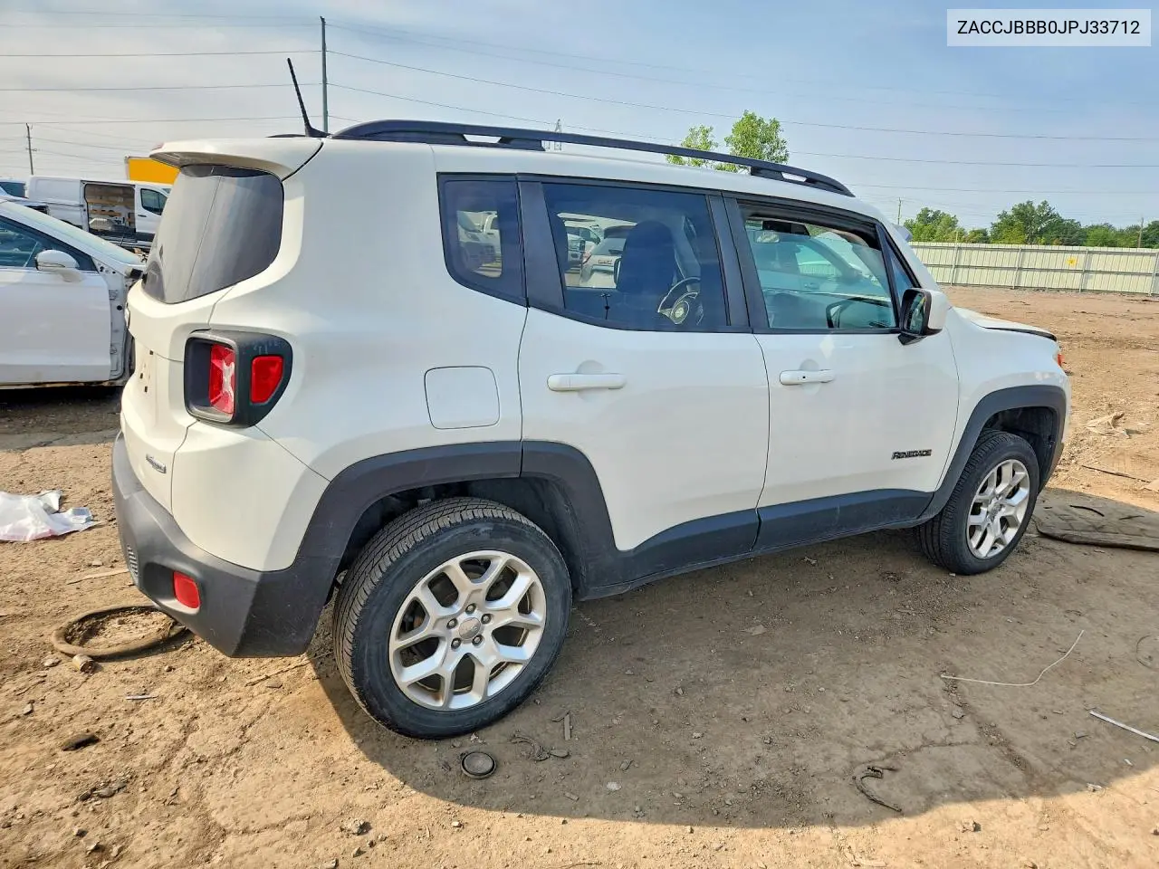 2018 Jeep Renegade Latitude VIN: ZACCJBBB0JPJ33712 Lot: 60652756