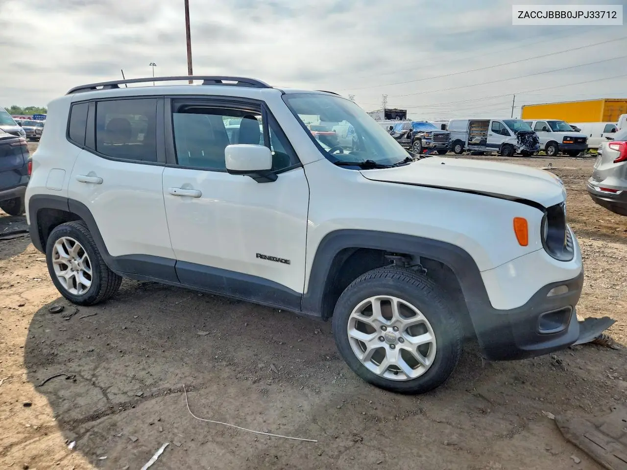2018 Jeep Renegade Latitude VIN: ZACCJBBB0JPJ33712 Lot: 60652756
