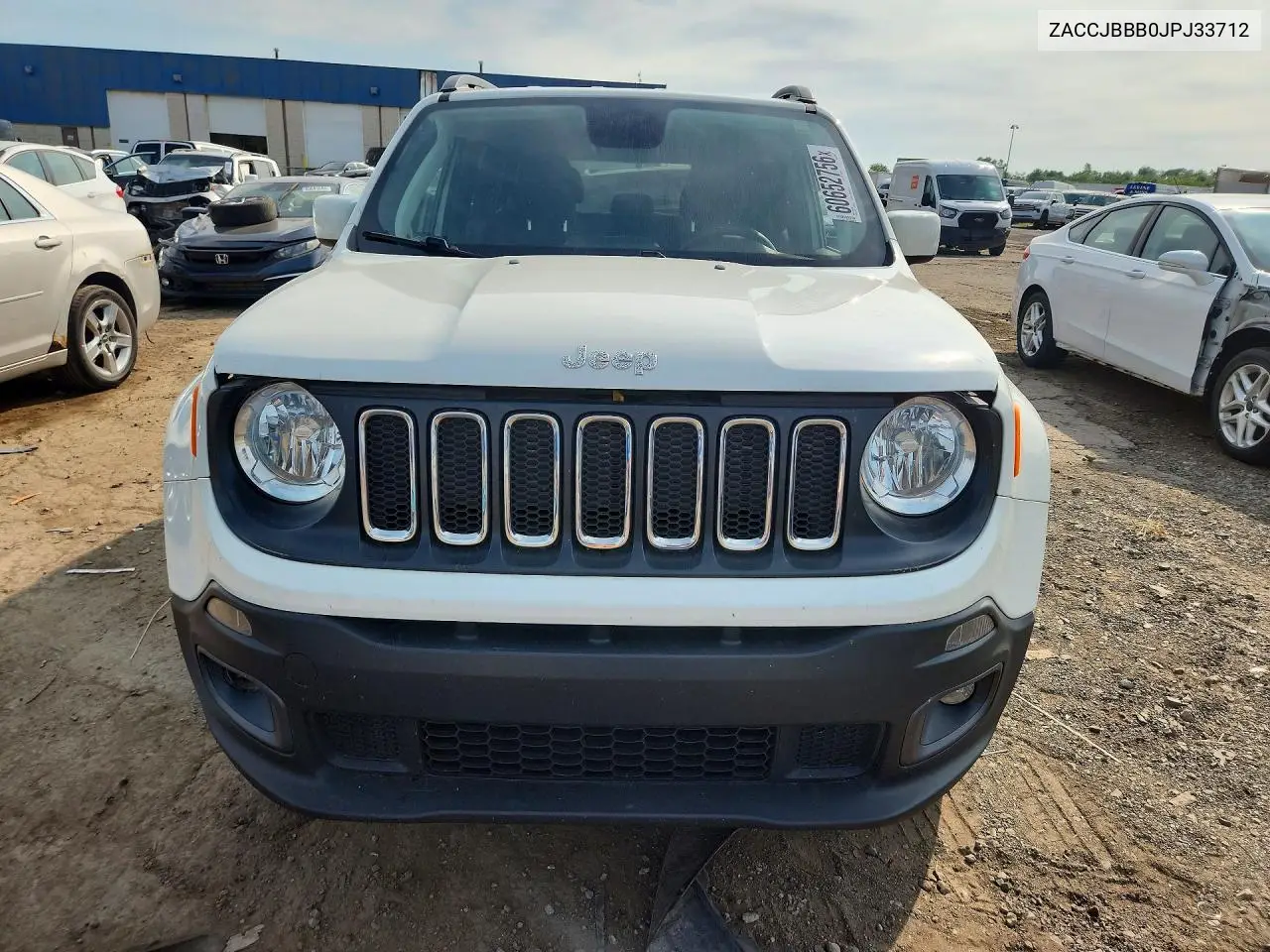 2018 Jeep Renegade Latitude VIN: ZACCJBBB0JPJ33712 Lot: 60652756