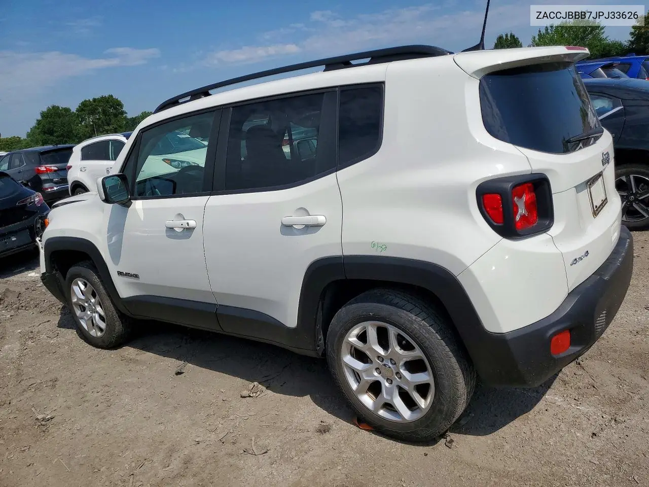 2018 Jeep Renegade Latitude VIN: ZACCJBBB7JPJ33626 Lot: 60658106