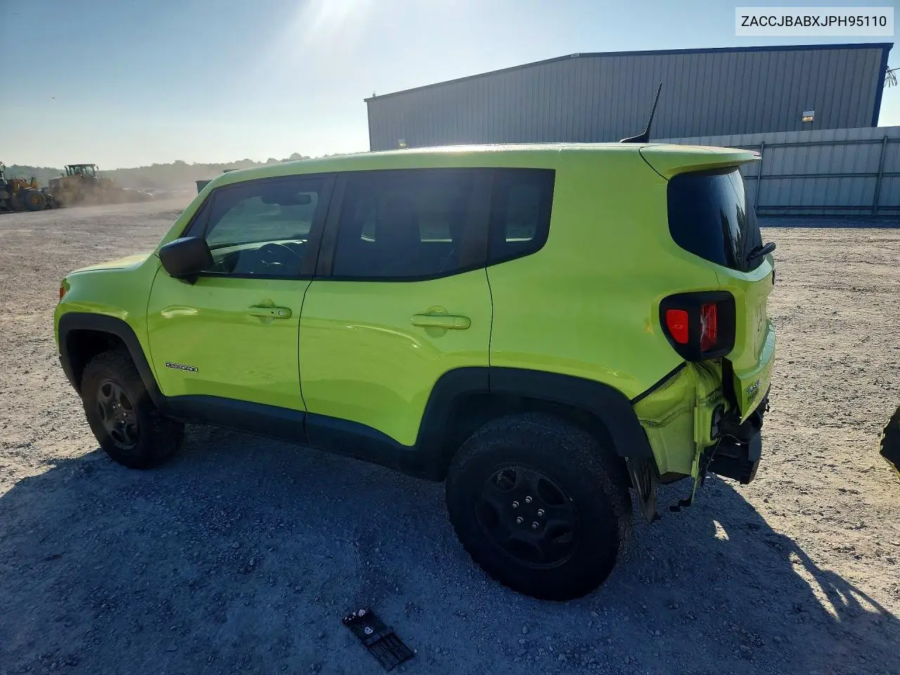 2018 Jeep Renegade Sport VIN: ZACCJBABXJPH95110 Lot: 60831106