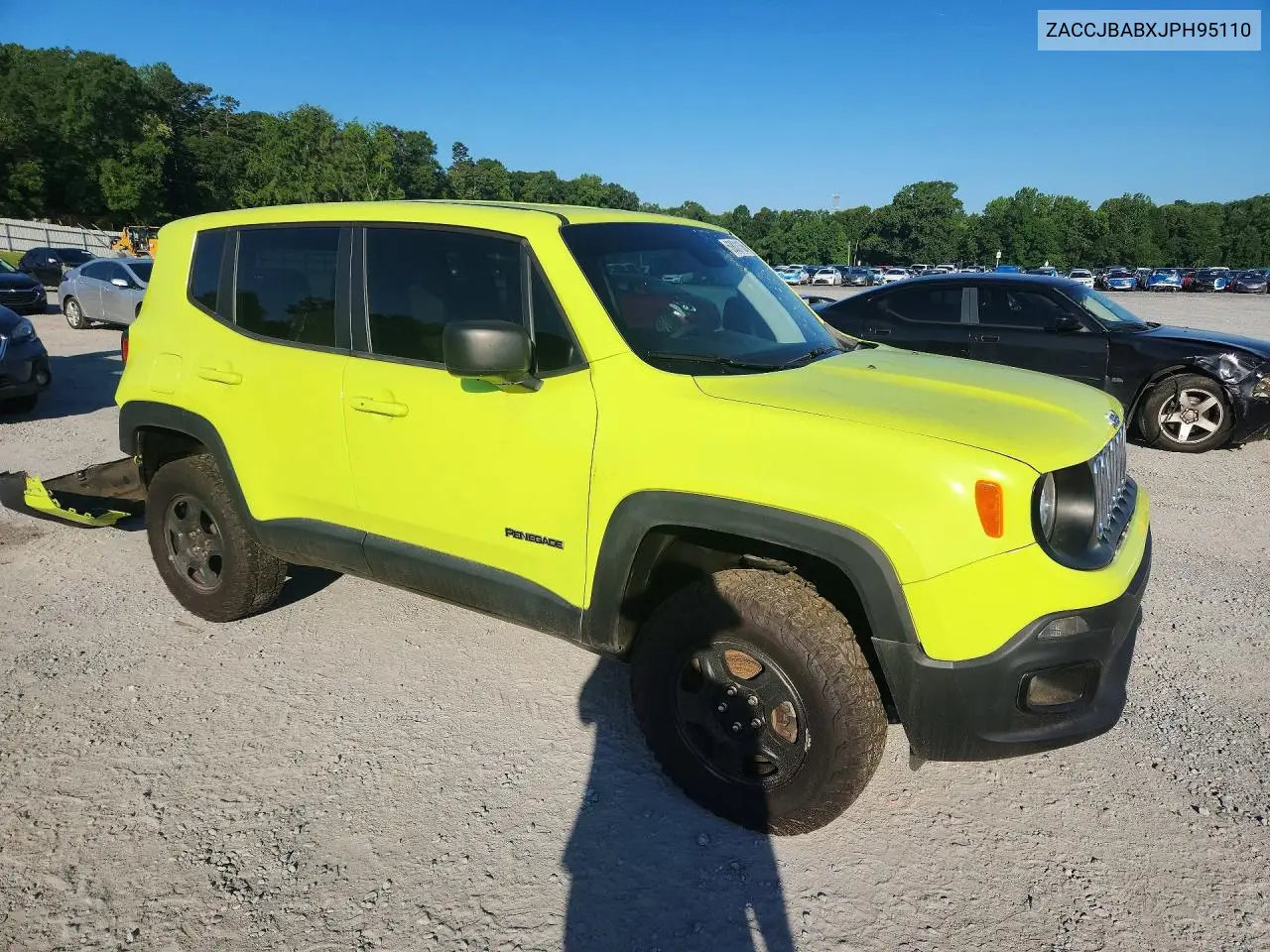 2018 Jeep Renegade Sport VIN: ZACCJBABXJPH95110 Lot: 60831106