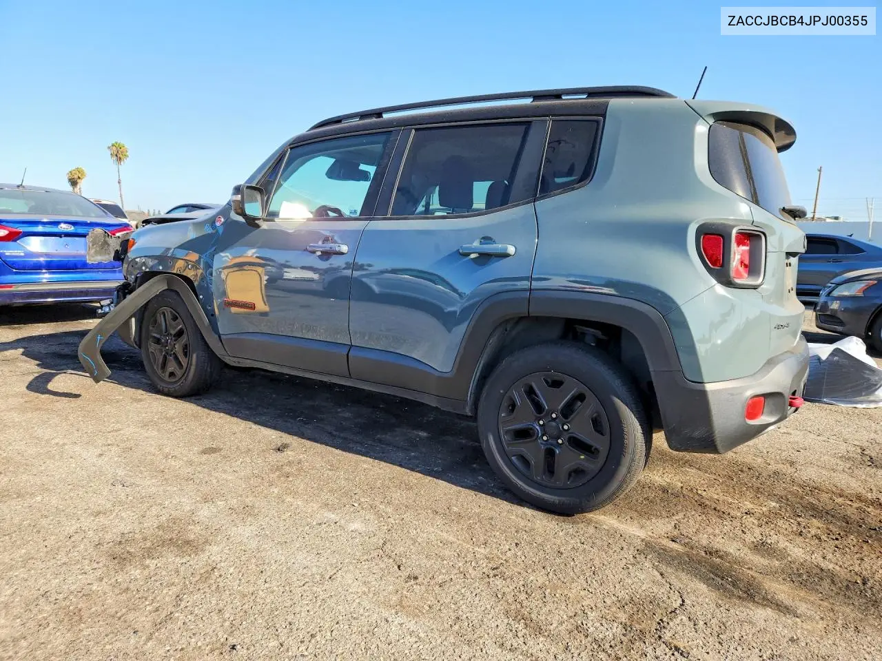 2018 Jeep Renegade Trailhawk VIN: ZACCJBCB4JPJ00355 Lot: 60845176