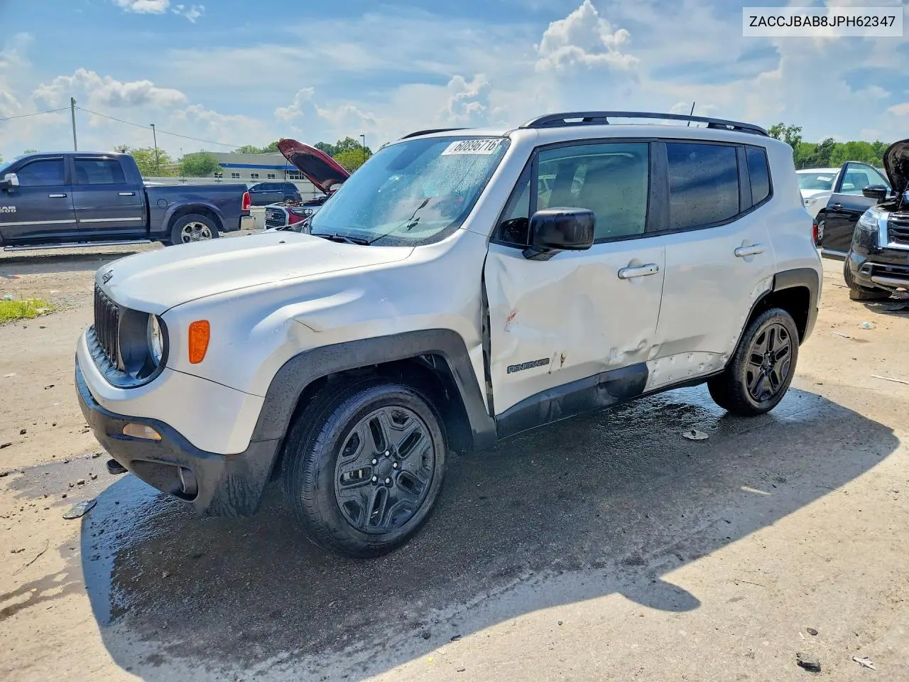 2018 Jeep Renegade Sport VIN: ZACCJBAB8JPH62347 Lot: 60896716
