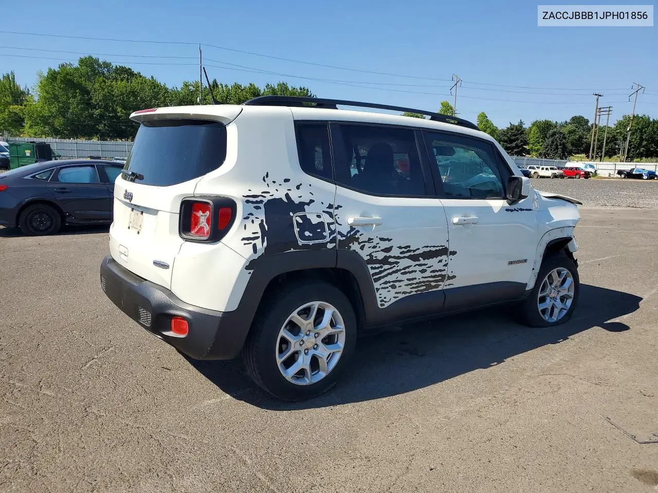 2018 Jeep Renegade Latitude VIN: ZACCJBBB1JPH01856 Lot: 60962626