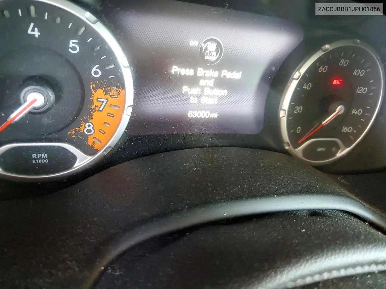 2018 Jeep Renegade Latitude VIN: ZACCJBBB1JPH01856 Lot: 60962626