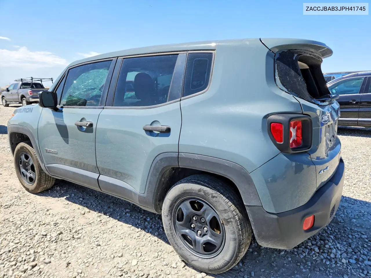 2018 Jeep Renegade Sport VIN: ZACCJBAB3JPH41745 Lot: 60978616