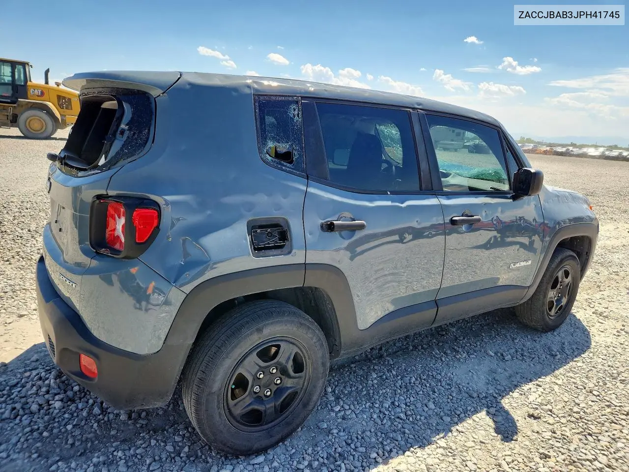 2018 Jeep Renegade Sport VIN: ZACCJBAB3JPH41745 Lot: 60978616