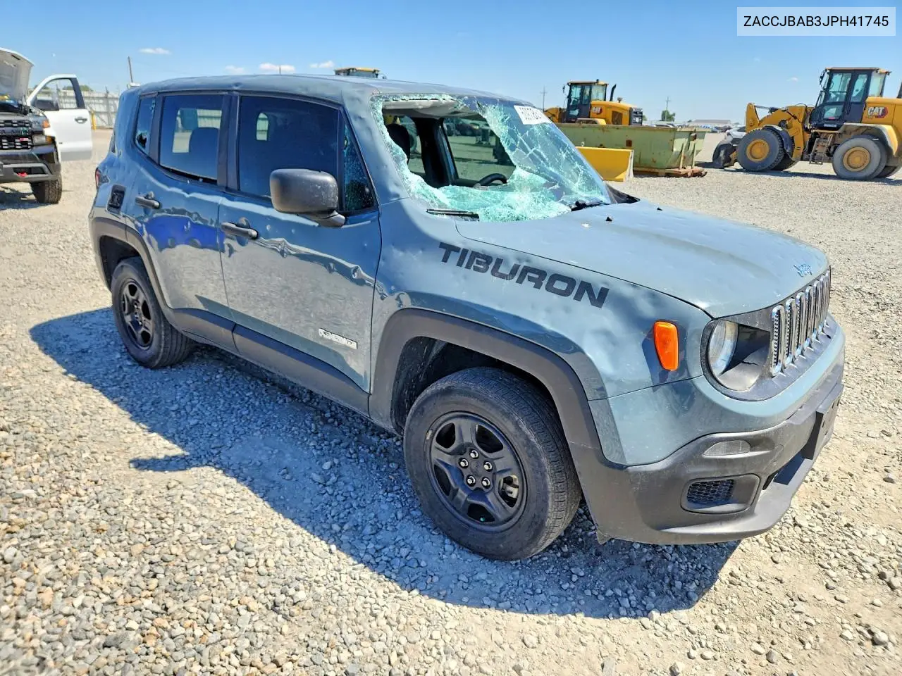 2018 Jeep Renegade Sport VIN: ZACCJBAB3JPH41745 Lot: 60978616
