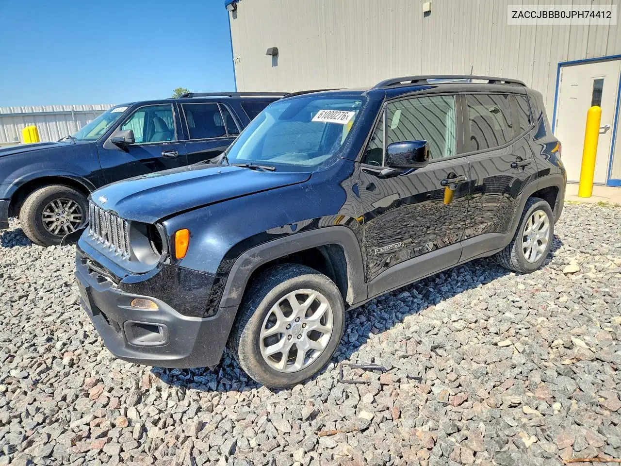 2018 Jeep Renegade Latitude VIN: ZACCJBBB0JPH74412 Lot: 61000276