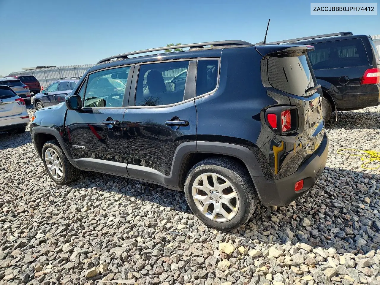 2018 Jeep Renegade Latitude VIN: ZACCJBBB0JPH74412 Lot: 61000276