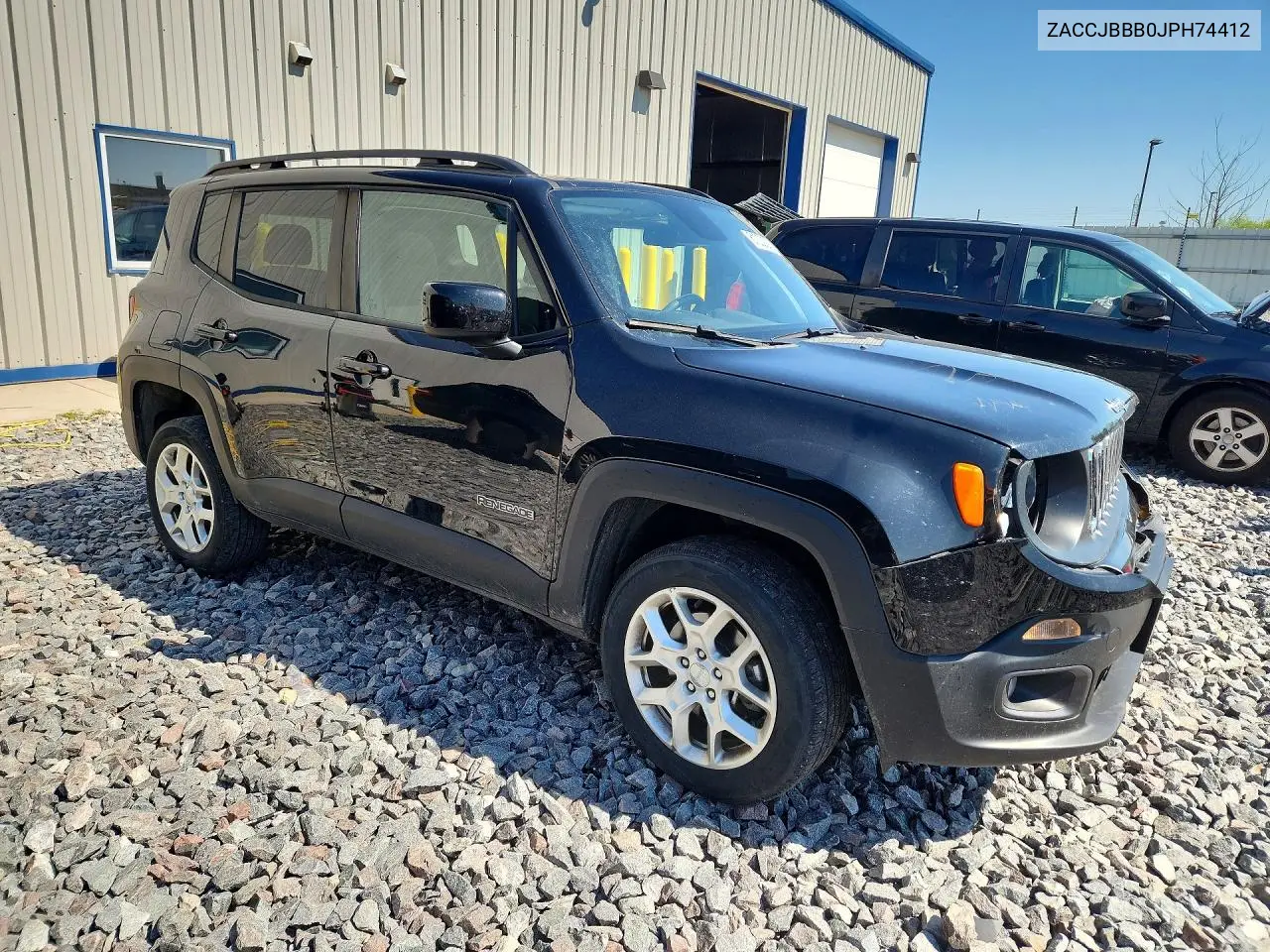 2018 Jeep Renegade Latitude VIN: ZACCJBBB0JPH74412 Lot: 61000276
