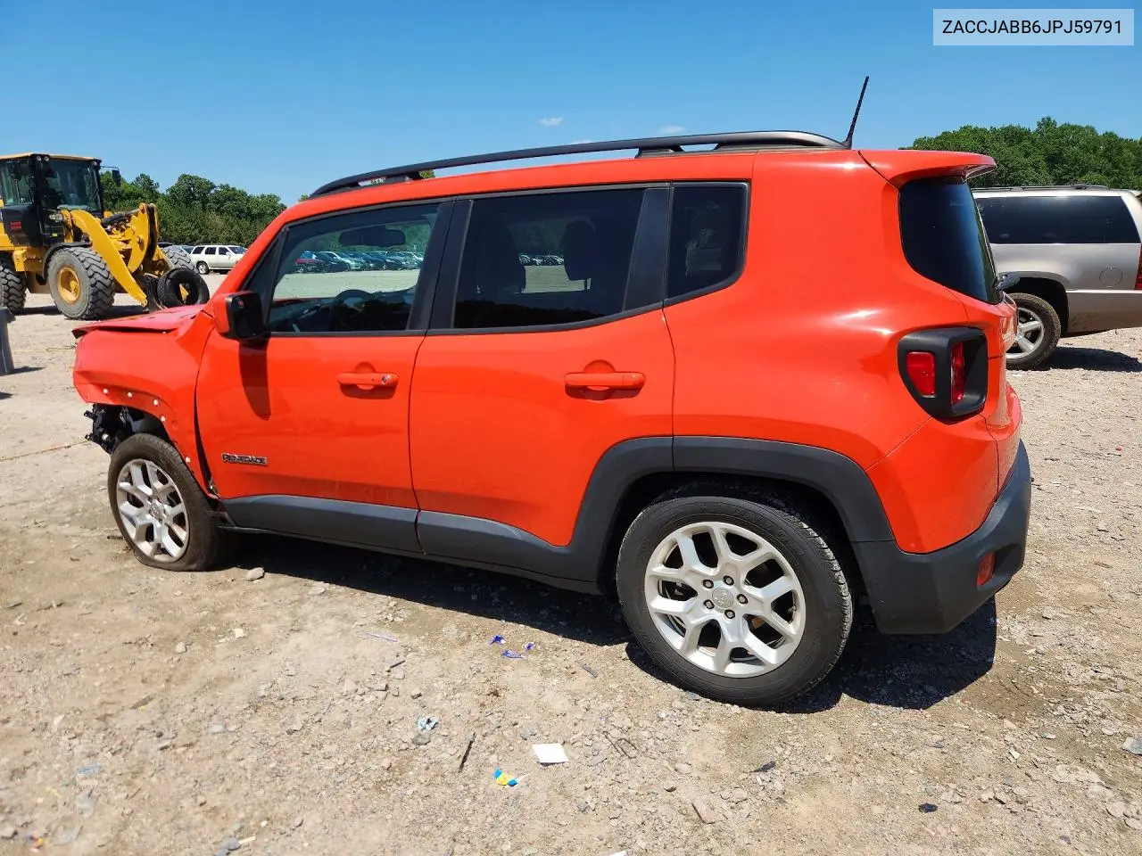 2018 Jeep Renegade Latitude VIN: ZACCJABB6JPJ59791 Lot: 61021316