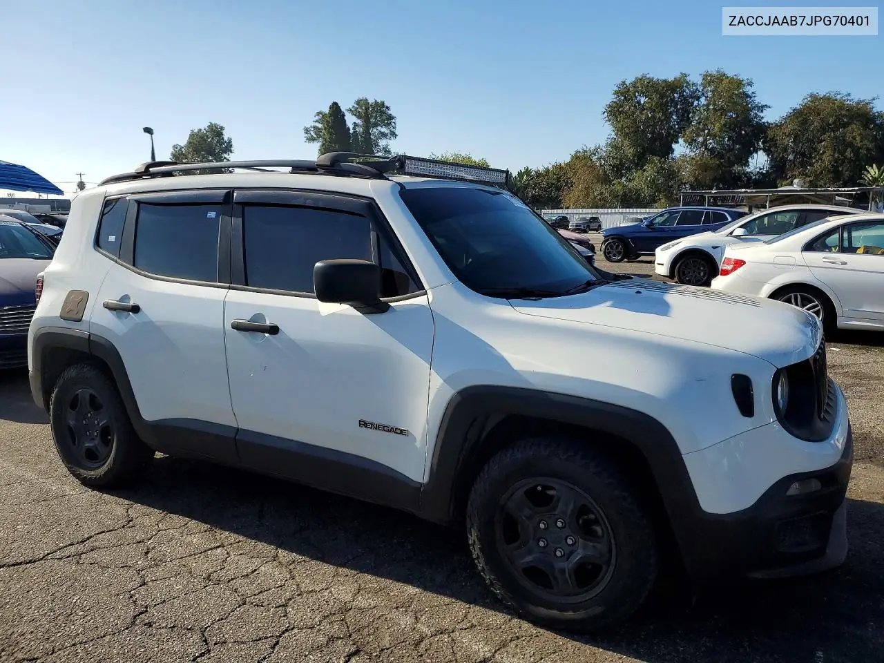 2018 Jeep Renegade Sport VIN: ZACCJAAB7JPG70401 Lot: 61052366