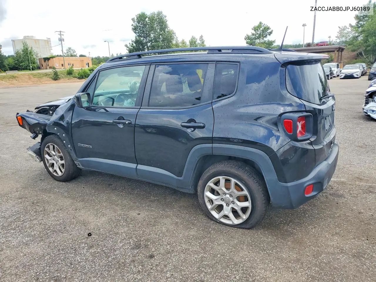 2018 Jeep Renegade Latitude VIN: ZACCJABB0JPJ60189 Lot: 61137826