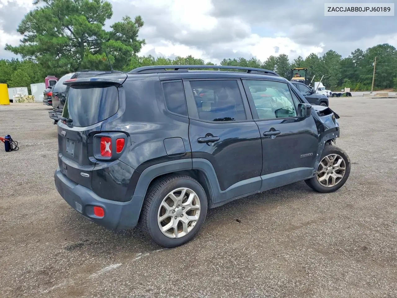 2018 Jeep Renegade Latitude VIN: ZACCJABB0JPJ60189 Lot: 61137826