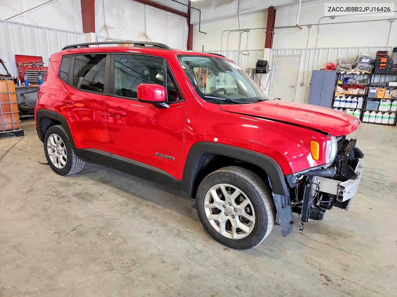 2018 Jeep Renegade Latitude VIN: ZACCJBBB2JPJ16426 Lot: 61220256