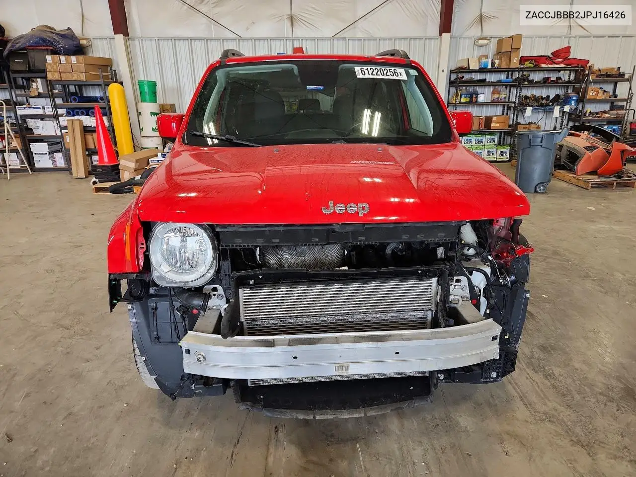 2018 Jeep Renegade Latitude VIN: ZACCJBBB2JPJ16426 Lot: 61220256