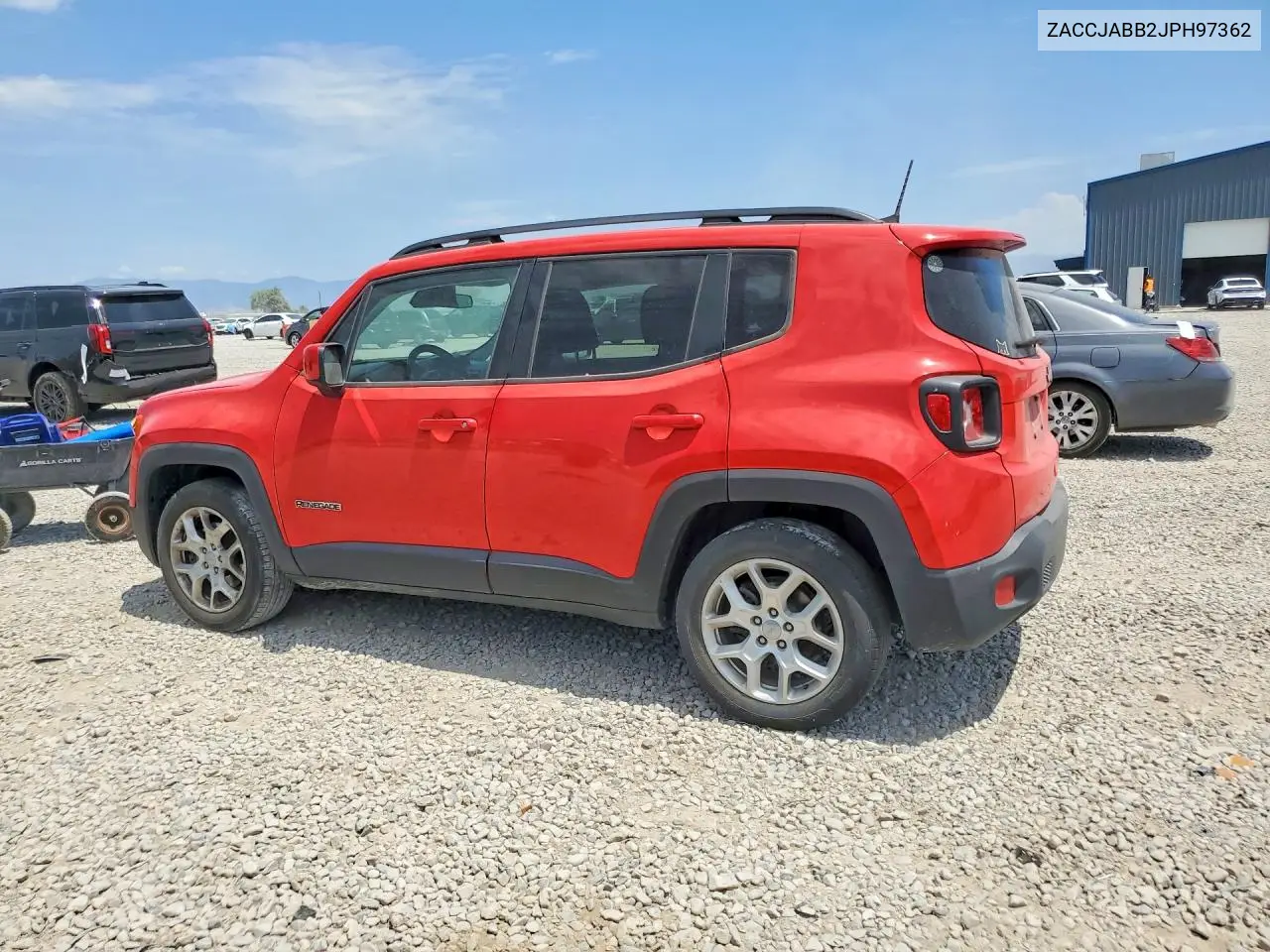 2018 Jeep Renegade Latitude VIN: ZACCJABB2JPH97362 Lot: 61344016