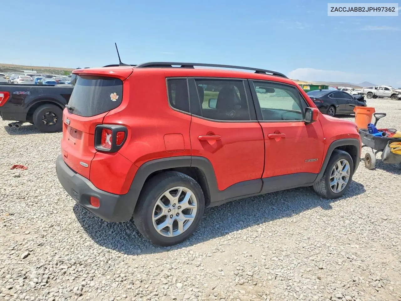 2018 Jeep Renegade Latitude VIN: ZACCJABB2JPH97362 Lot: 61344016