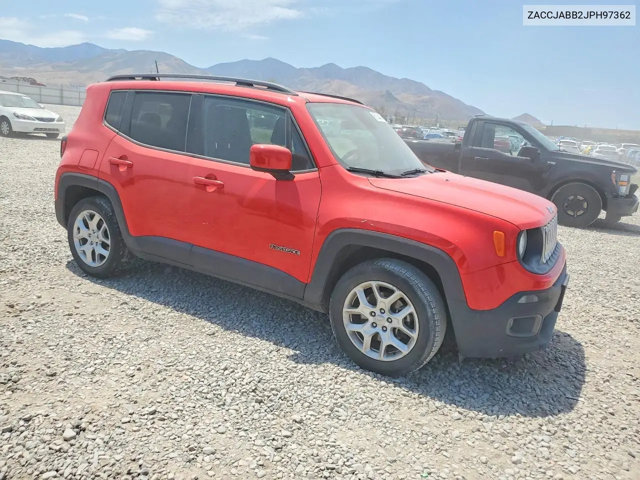2018 Jeep Renegade Latitude VIN: ZACCJABB2JPH97362 Lot: 61344016