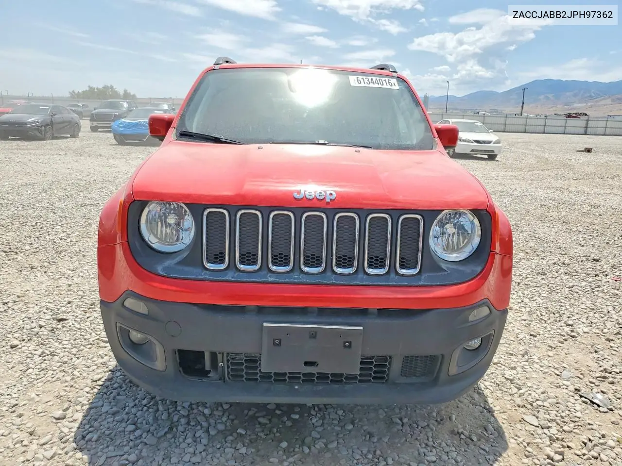 2018 Jeep Renegade Latitude VIN: ZACCJABB2JPH97362 Lot: 61344016