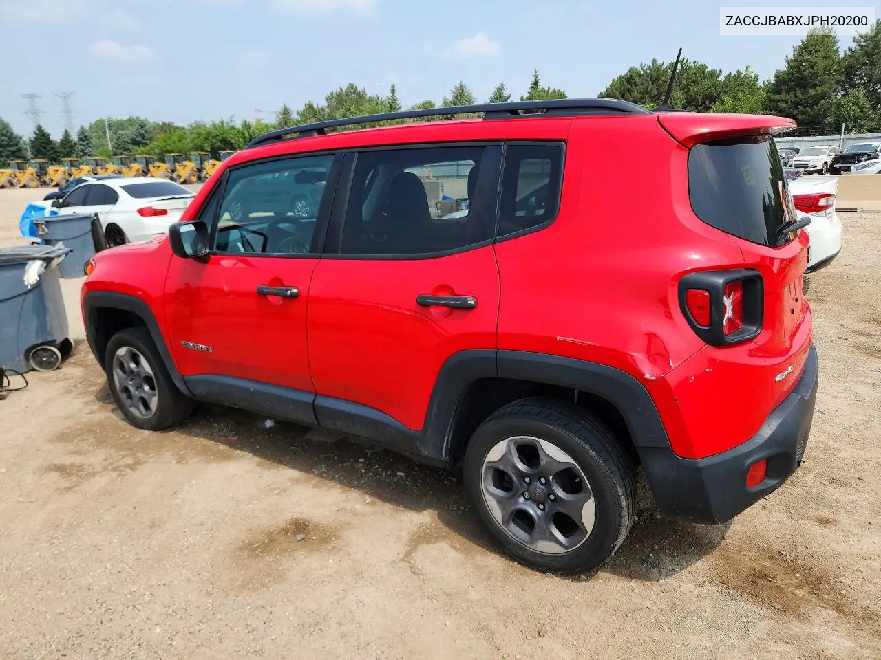 2018 Jeep Renegade Sport VIN: ZACCJBABXJPH20200 Lot: 61360916