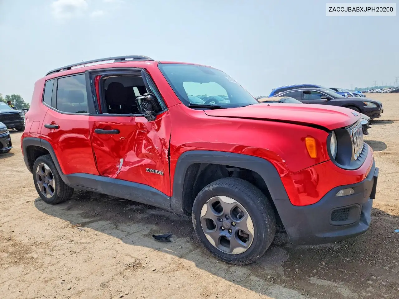 2018 Jeep Renegade Sport VIN: ZACCJBABXJPH20200 Lot: 61360916