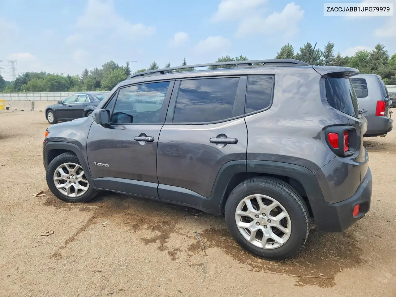 2018 Jeep Renegade Latitude VIN: ZACCJABB1JPG79979 Lot: 61379436