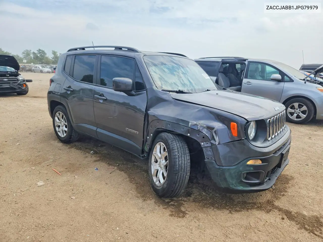 2018 Jeep Renegade Latitude VIN: ZACCJABB1JPG79979 Lot: 61379436