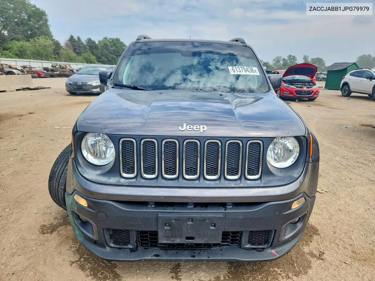 2018 Jeep Renegade Latitude VIN: ZACCJABB1JPG79979 Lot: 61379436