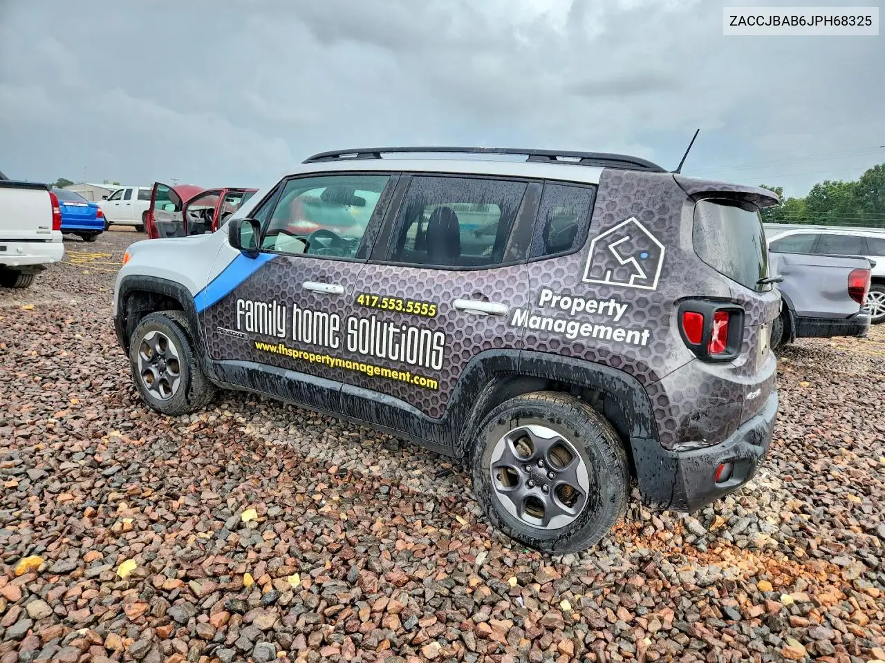 2018 Jeep Renegade Sport VIN: ZACCJBAB6JPH68325 Lot: 61392326