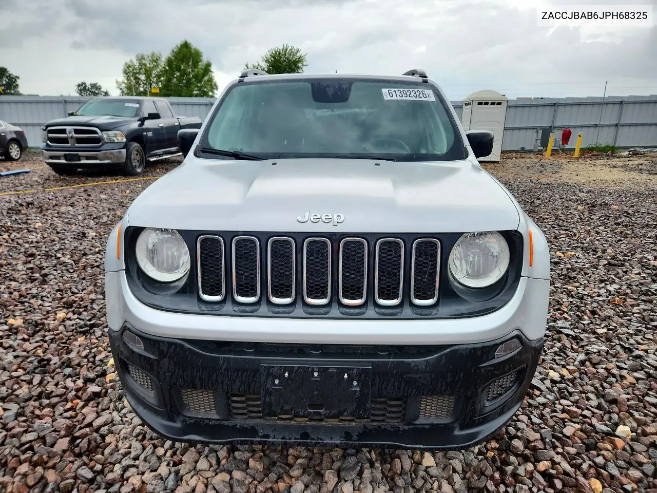 2018 Jeep Renegade Sport VIN: ZACCJBAB6JPH68325 Lot: 61392326