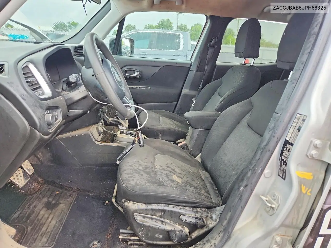 2018 Jeep Renegade Sport VIN: ZACCJBAB6JPH68325 Lot: 61392326