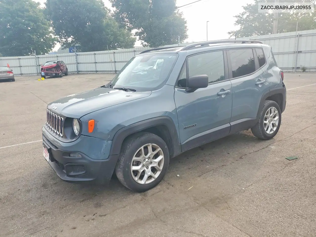 2018 Jeep Renegade Sport VIN: ZACCJBAB9JPJ30955 Lot: 61505466
