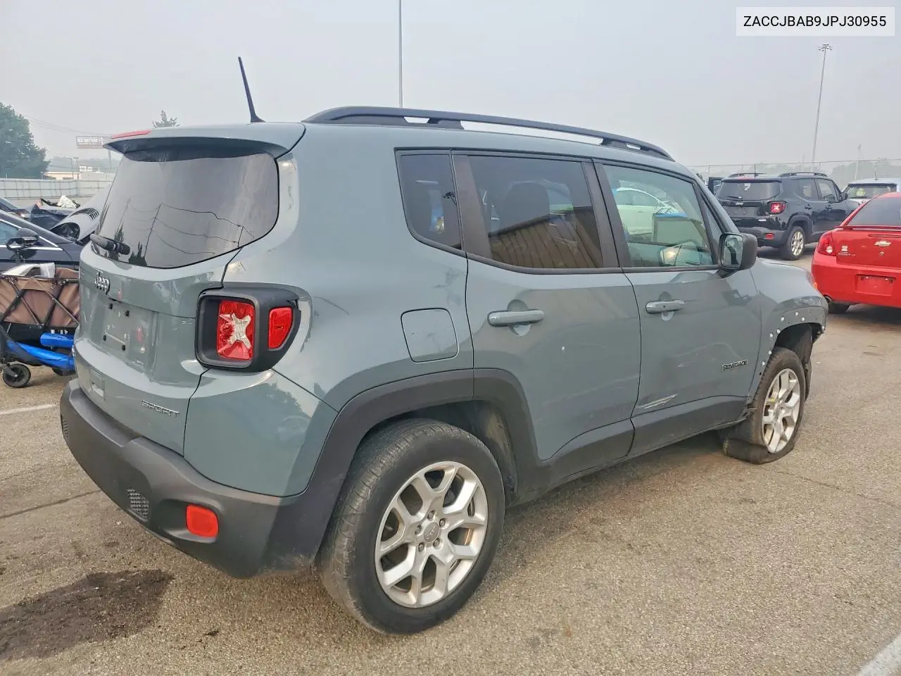 2018 Jeep Renegade Sport VIN: ZACCJBAB9JPJ30955 Lot: 61505466