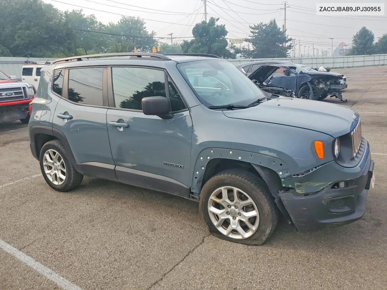 2018 Jeep Renegade Sport VIN: ZACCJBAB9JPJ30955 Lot: 61505466