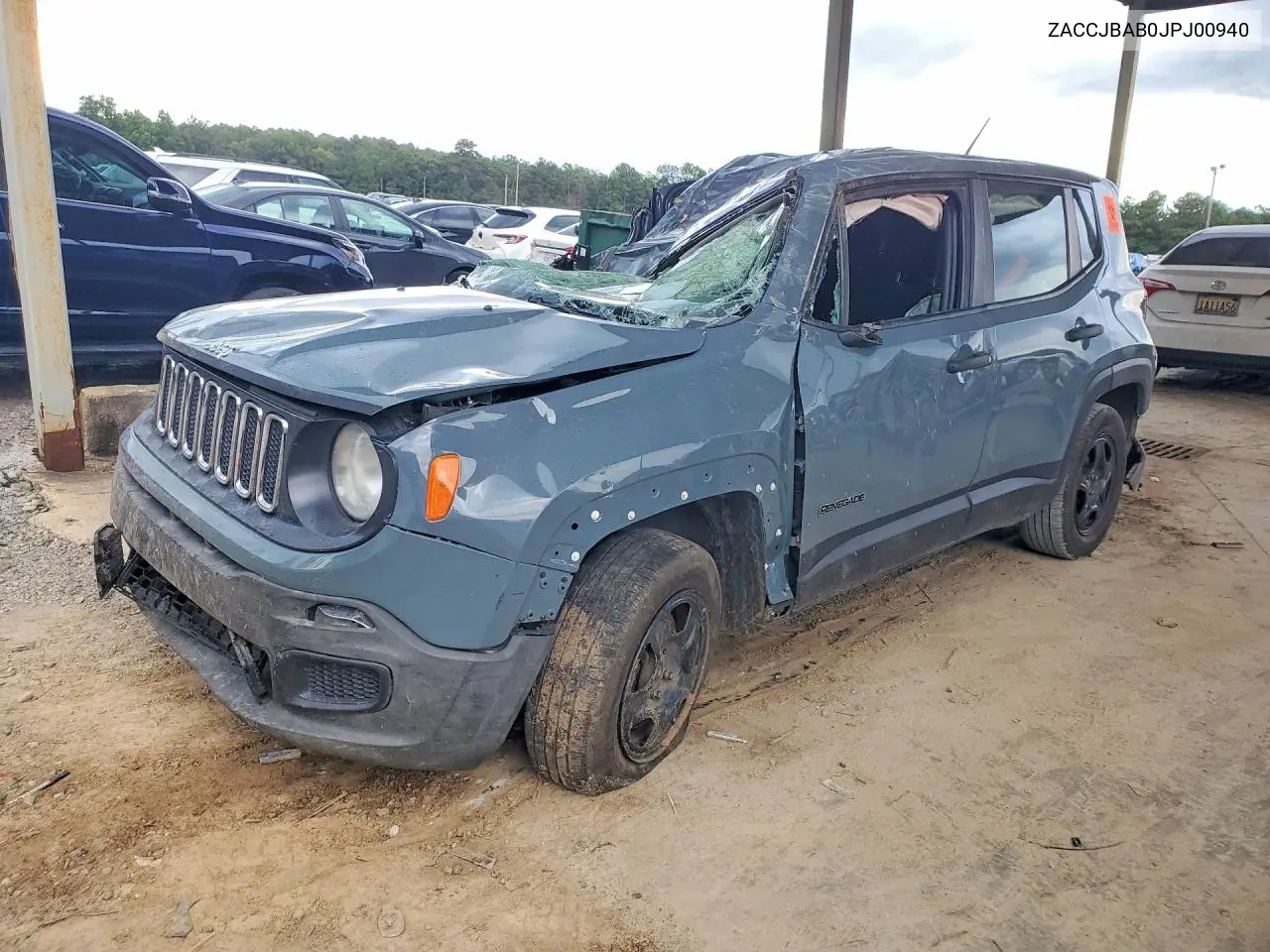 2018 Jeep Renegade Sport VIN: ZACCJBAB0JPJ00940 Lot: 61509926