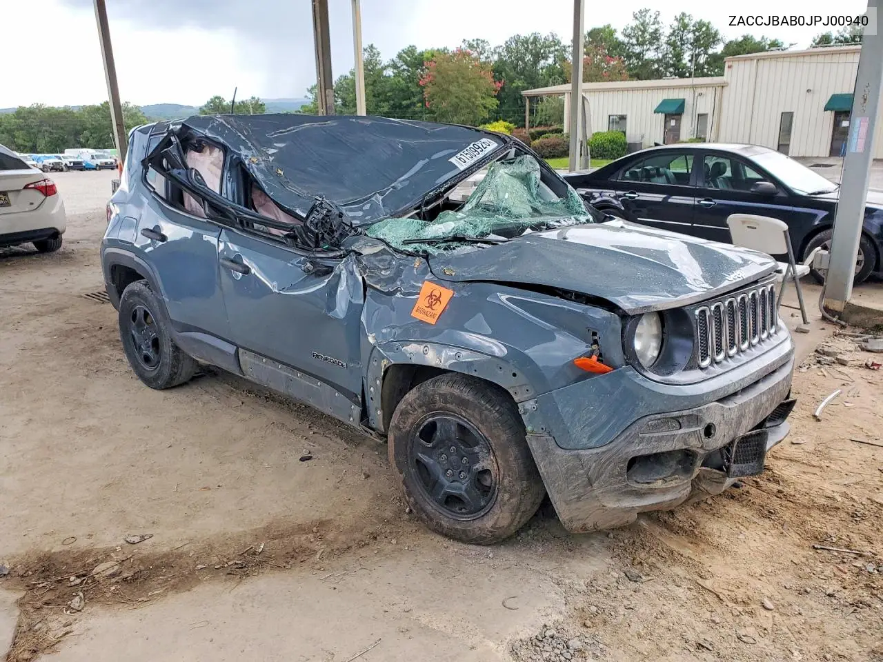 2018 Jeep Renegade Sport VIN: ZACCJBAB0JPJ00940 Lot: 61509926
