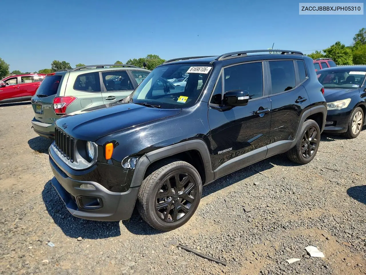 2018 Jeep Renegade Latitude VIN: ZACCJBBBXJPH05310 Lot: 61696106