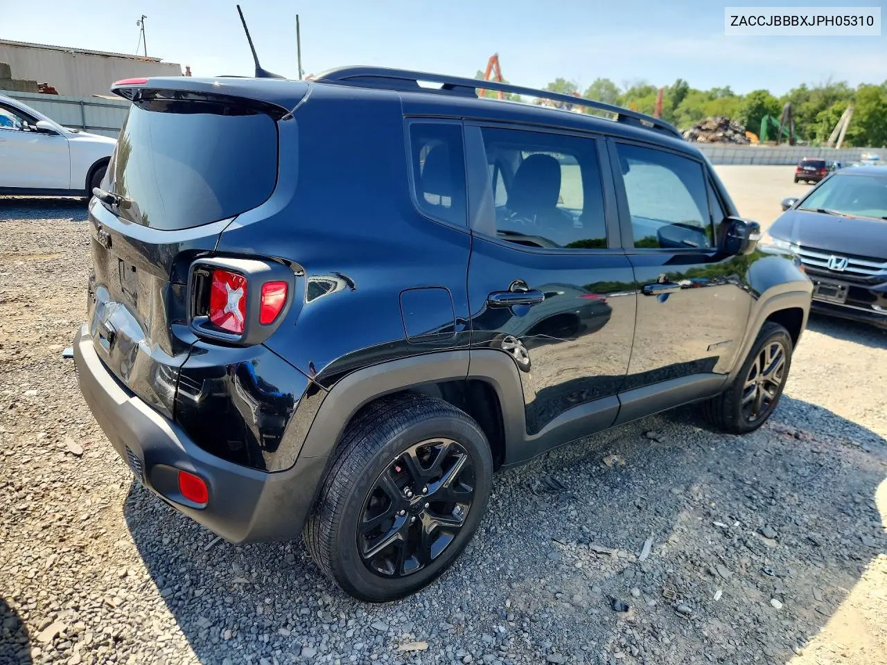 2018 Jeep Renegade Latitude VIN: ZACCJBBBXJPH05310 Lot: 61696106