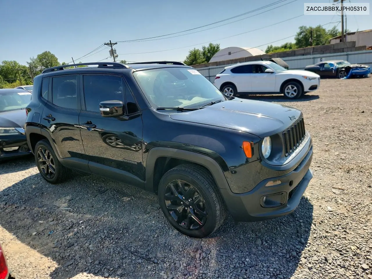 2018 Jeep Renegade Latitude VIN: ZACCJBBBXJPH05310 Lot: 61696106