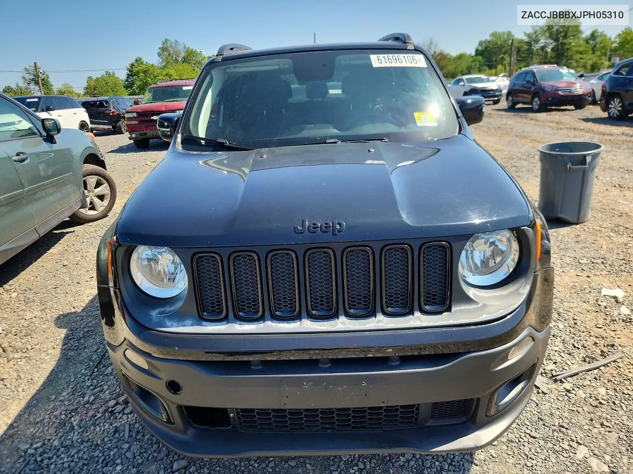 2018 Jeep Renegade Latitude VIN: ZACCJBBBXJPH05310 Lot: 61696106
