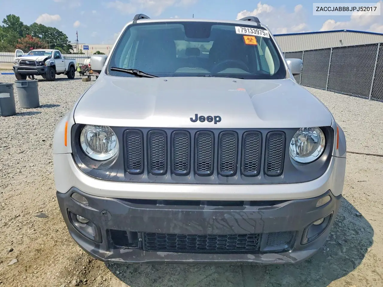 2018 Jeep Renegade Latitude VIN: ZACCJABB8JPJ52017 Lot: 79133975