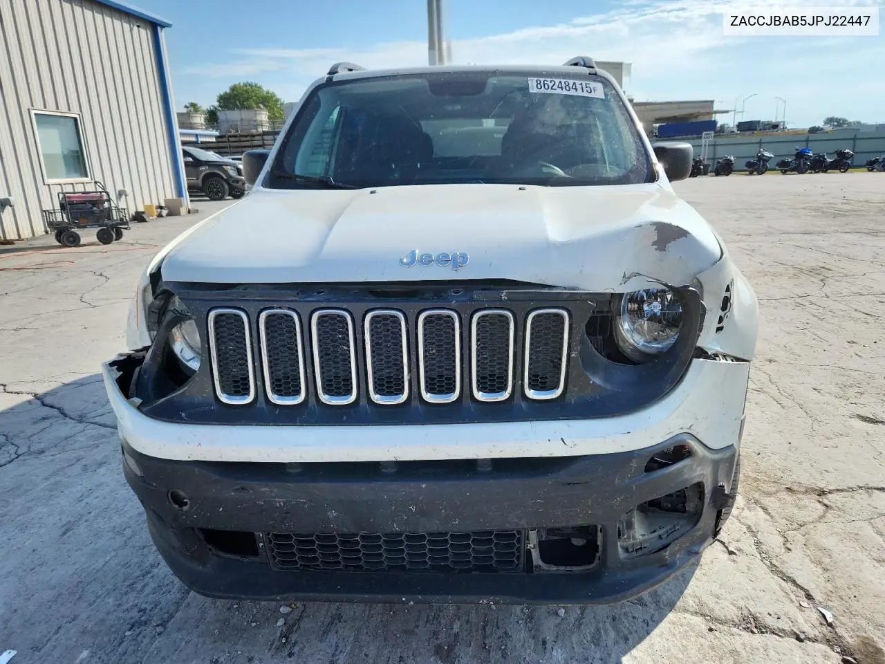 ZACCJBAB5JPJ22447 2018 Jeep Renegade Sport