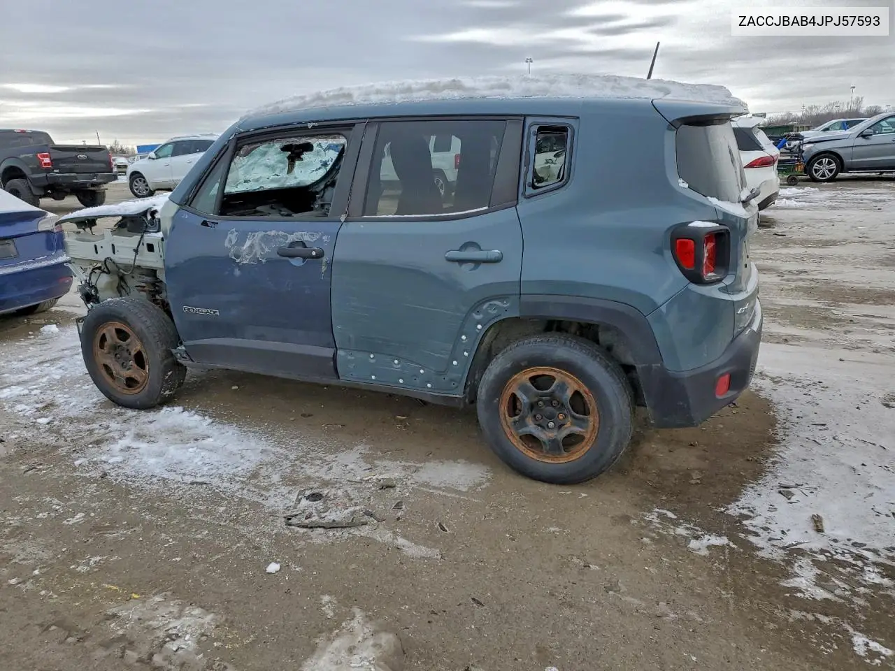 ZACCJBAB4JPJ57593 2018 Jeep Renegade Sport