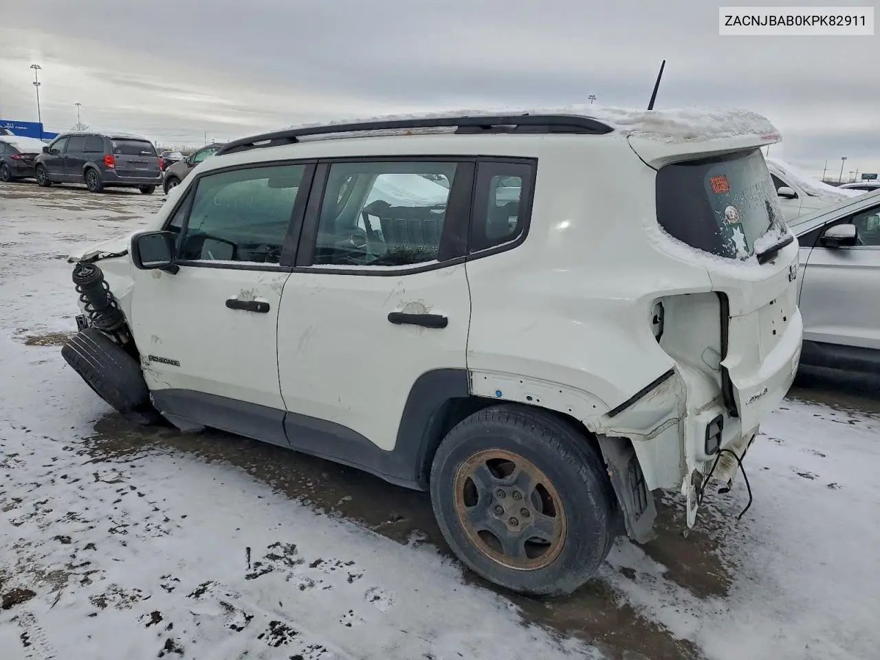 ZACNJBAB0KPK82911 2019 Jeep Renegade Sport