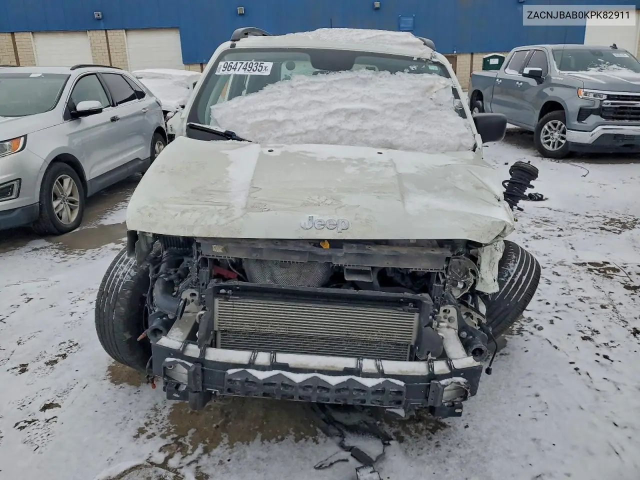 ZACNJBAB0KPK82911 2019 Jeep Renegade Sport